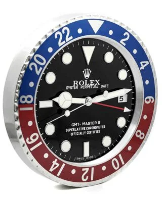 WALL CLOCK – GMT MASTER II ‘PEPSI’ EDITION
