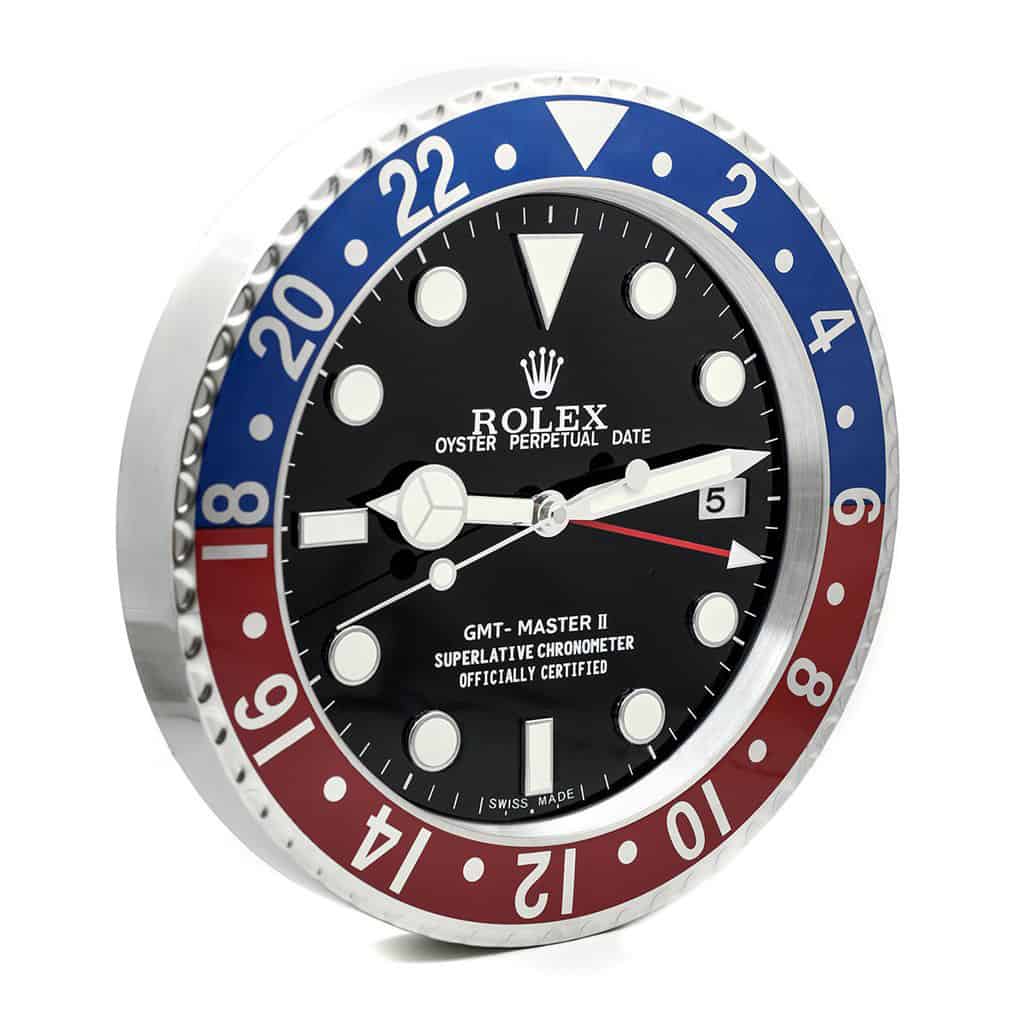 WALL CLOCK – GMT MASTER II ‘PEPSI’ EDITION