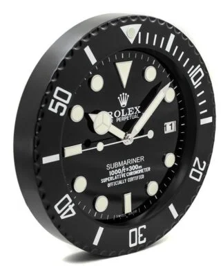 WALL CLOCK – SUBMARINER BLACK