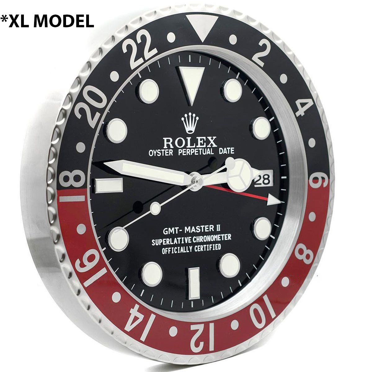 WALL CLOCK – “XL” GMT MASTER II