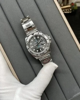 Superclone Yacht-Master Rhodium Dial 126622 Perspective View