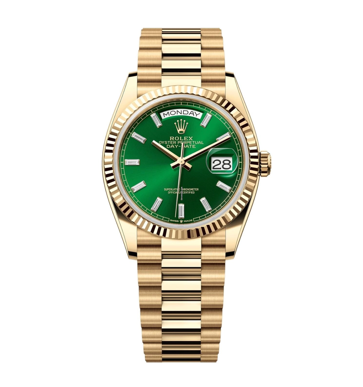 Day-Date II Green Dial 128238