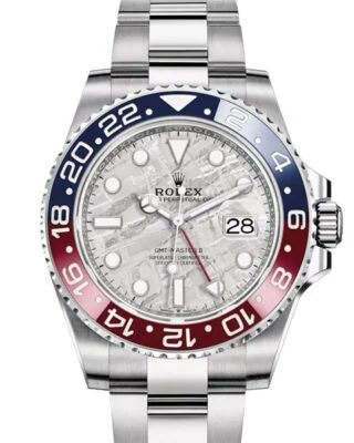 Replica Rolex GMT-Master II Meteorite Dial 126719BLRO “Superman”