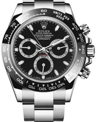 Rolex Daytona “Reverse Panda” Black Dial 116500LN