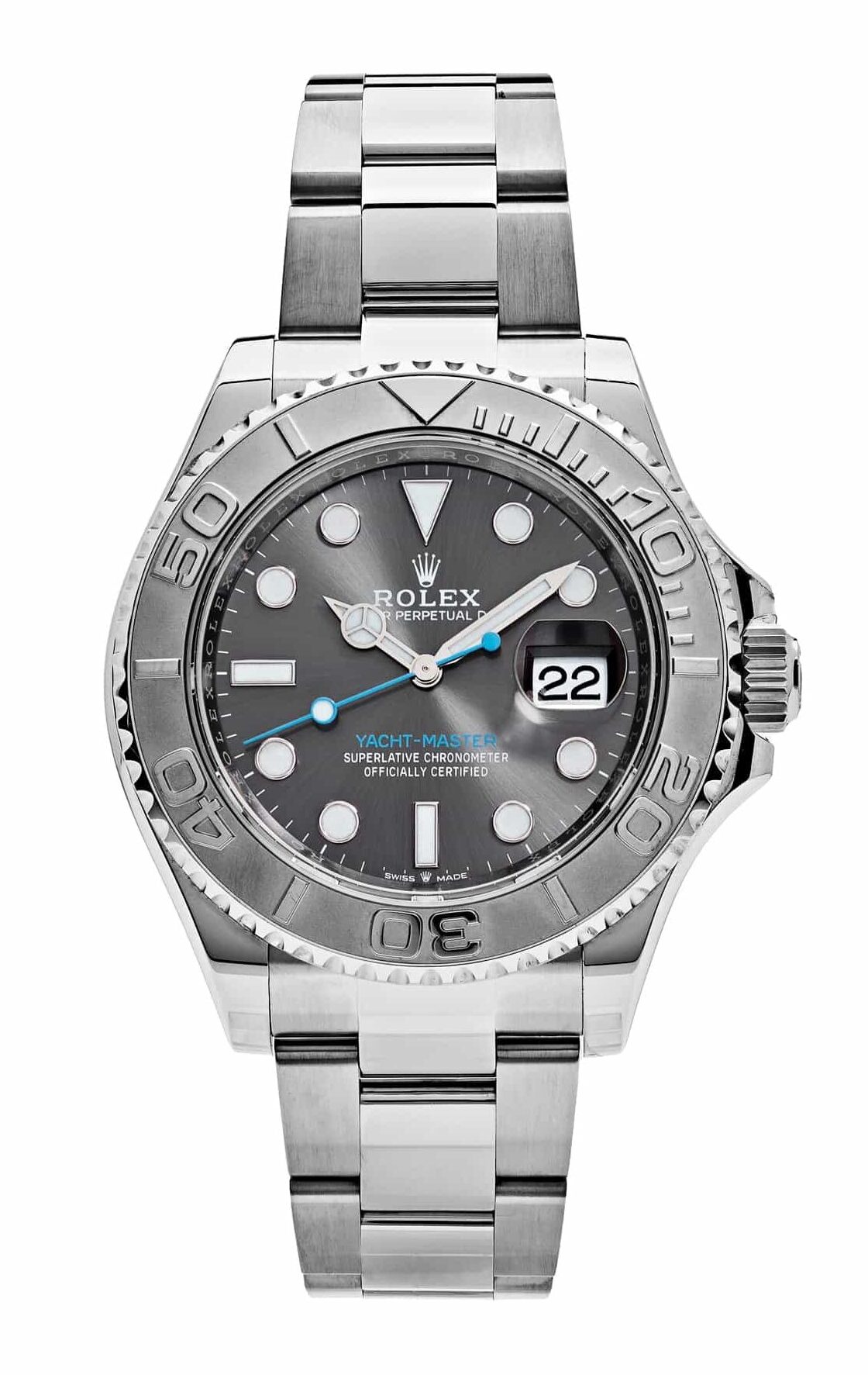 Superclone Yacht-Master Rhodium Dial 126622