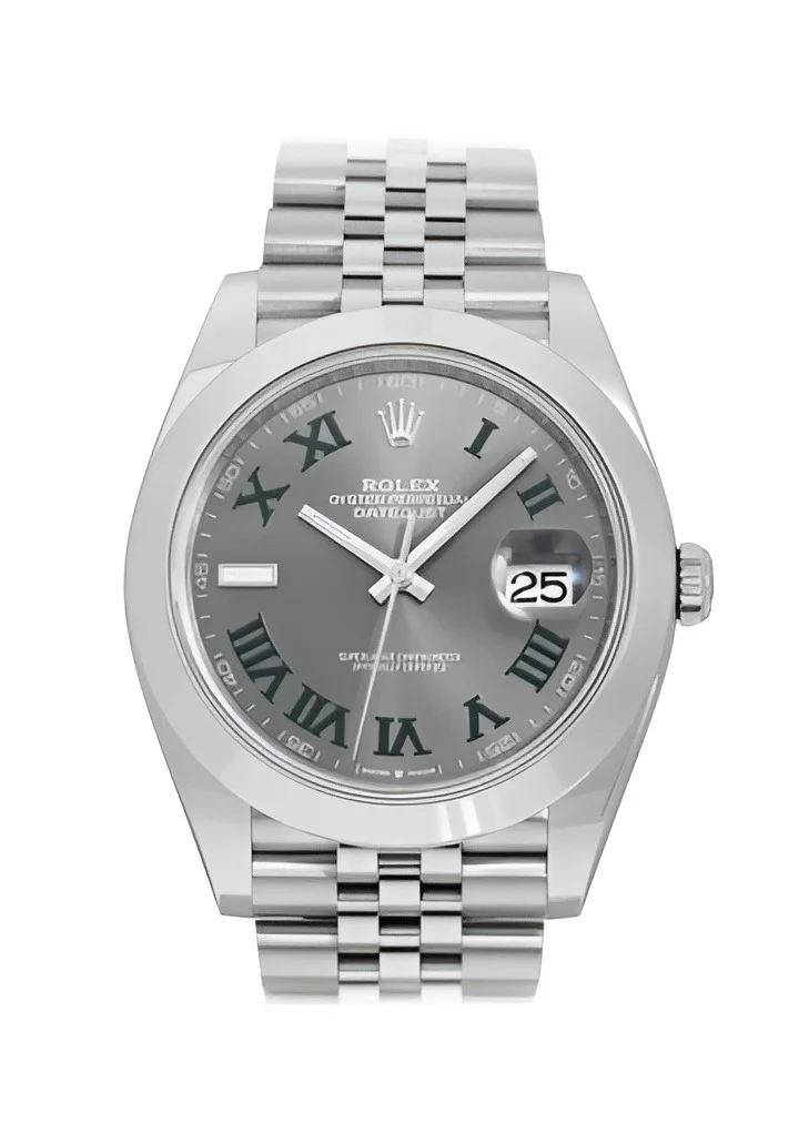 Superclone Datejust Rhodium Dial 126300 "Wimbledon" Jubilee