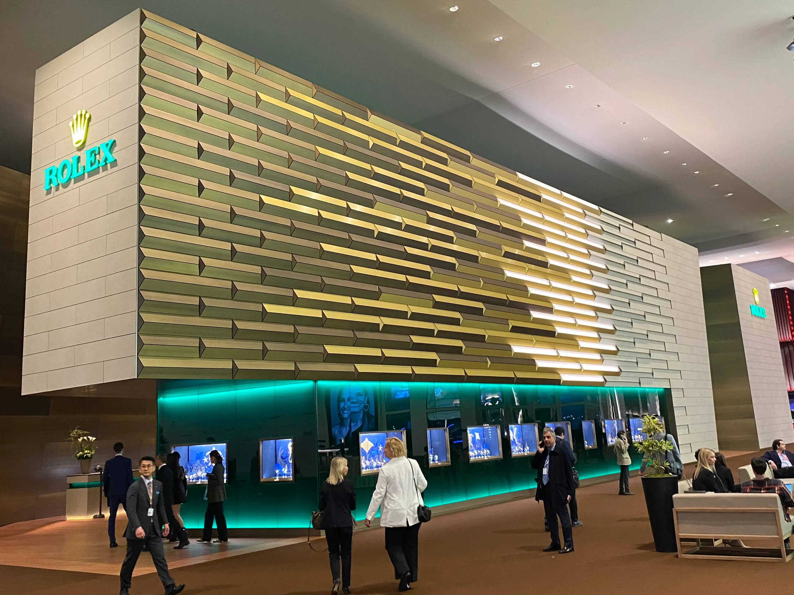 Rolex Watches and Wonders Stand