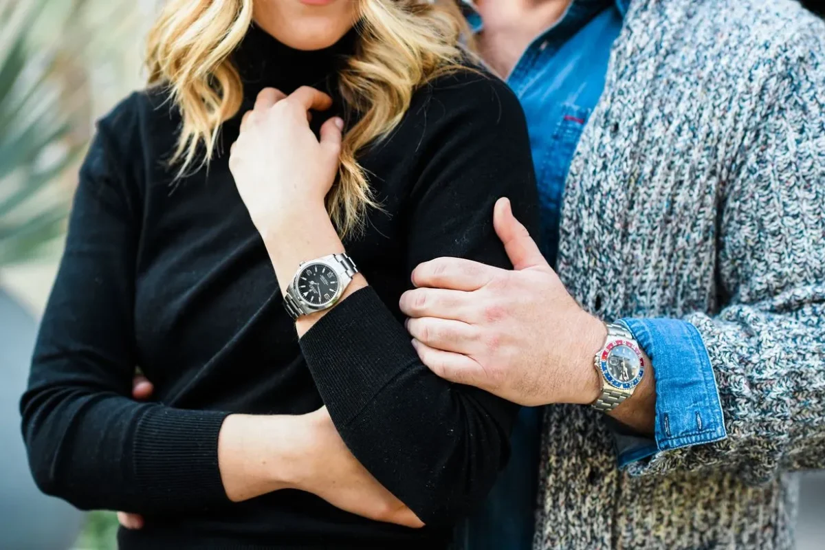 Men and women wearing Rolex Datejust unisex watches