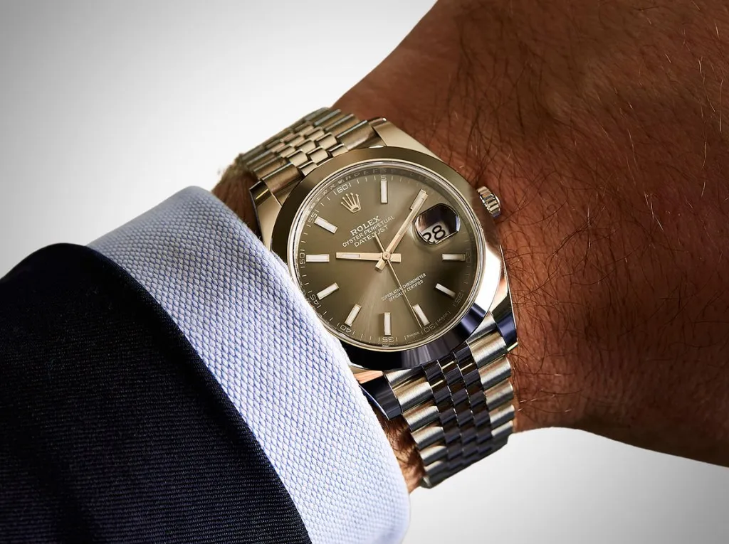 Rolex Datejust and Day-Date classic collections on display