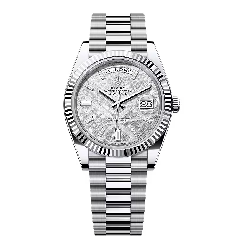 Superclone Rolex Day-Date Meteorite Diamond Dial 228236-0011 40 mm