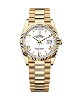 Superclone Rolex Day-Date White Dial 128238-0113 36 mm