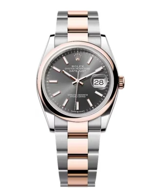 Rolex Datejust Dark Rhodium Dial 126201-0014 36 mm
