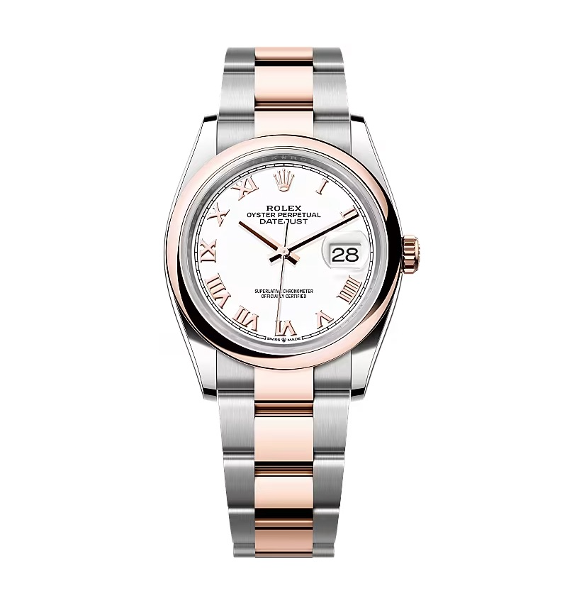 Rolex Datejust White Dial 126201-0016 36 mm