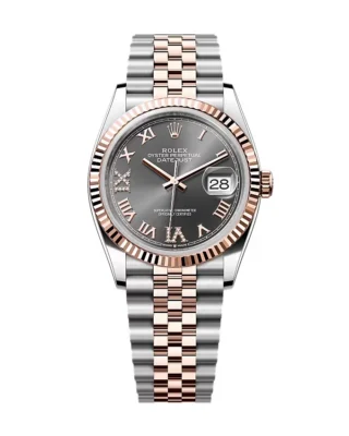 Rolex Datejust Slate Roman Diamond Dial 126231-0023 36 mm
