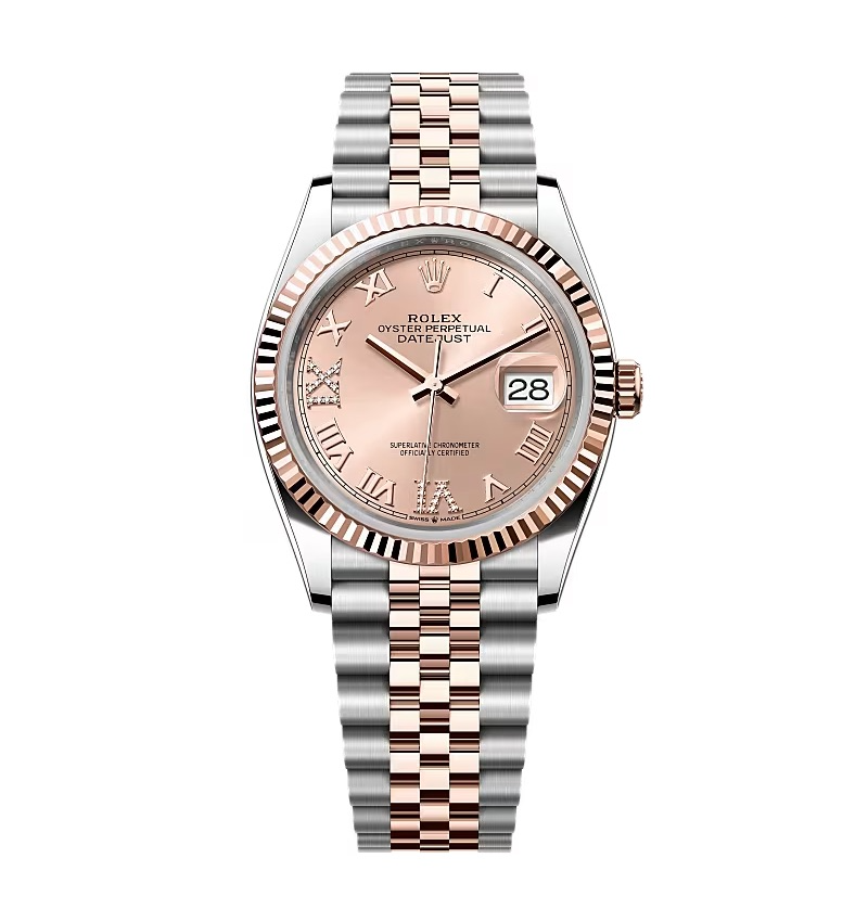 Rolex Datejust Rosé Dial 126231-0027 36 mm