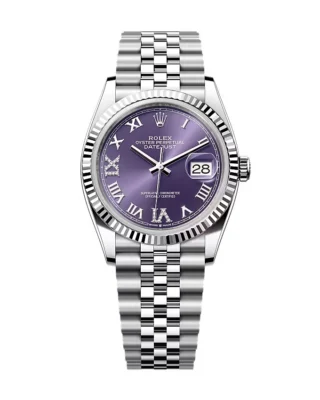 Rolex Datejust Aubergine Dial 126234-0021 36 mm