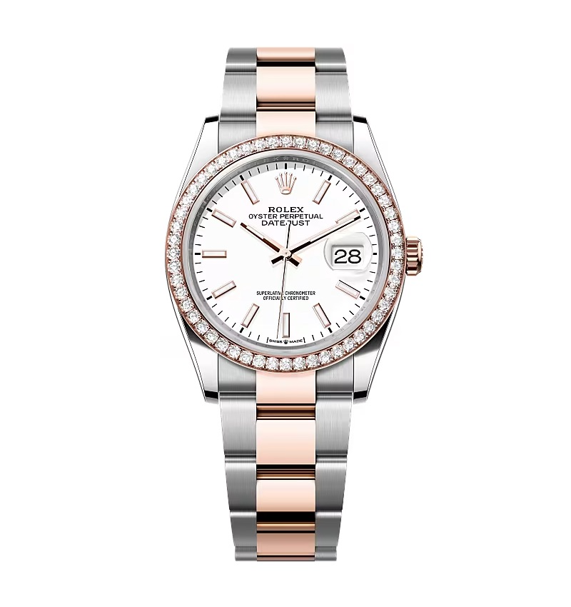 Rolex Datejust White Dial 126281RBR-0006 36 mm