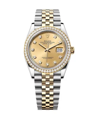 Rolex Datejust Champagne Diamond Dial 126283RBR-0003 36 mm