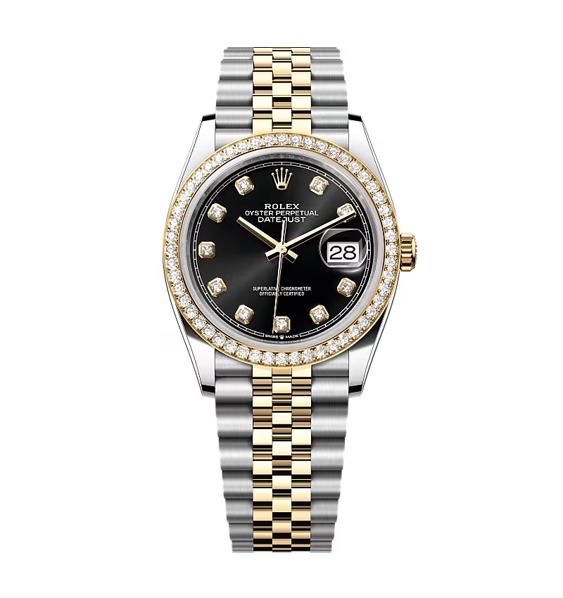 Rolex Datejust Black Diamond Dial 126283RBR-0007 36 mm