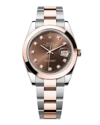 Rolex Datejust Chocolate Diamond Dial 126301-0003 41 mm