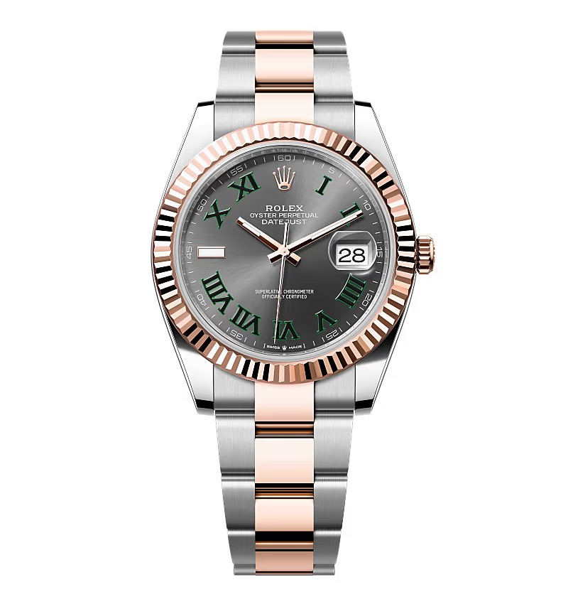 Rolex Datejust Slate Roman Dial 126331-0015 41 mm