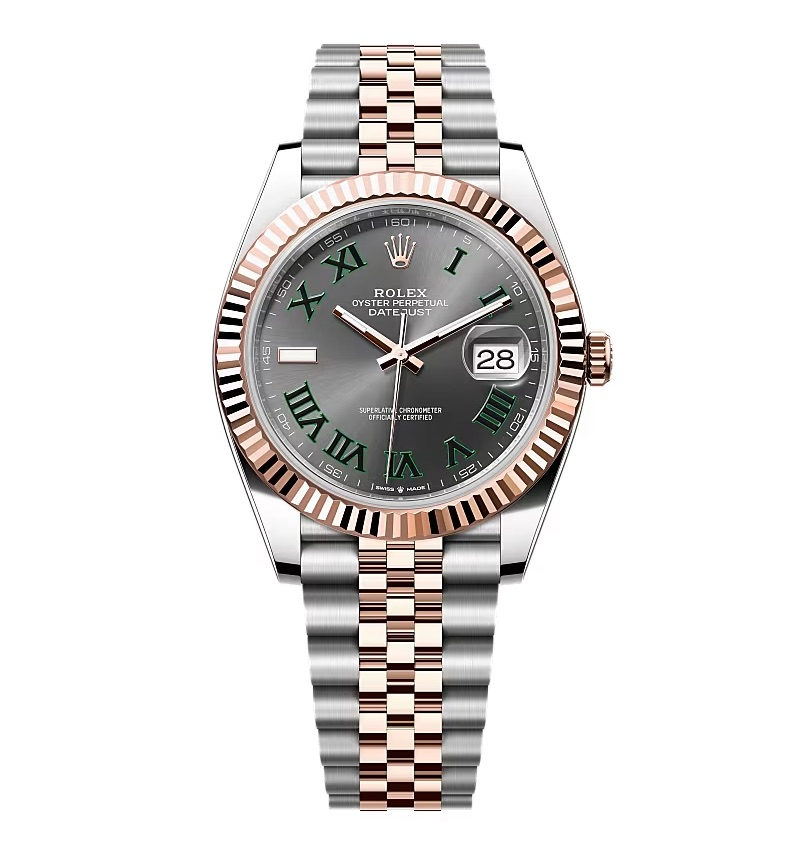 Rolex Datejust Slate Roman Dial 126331-0016 41 mm