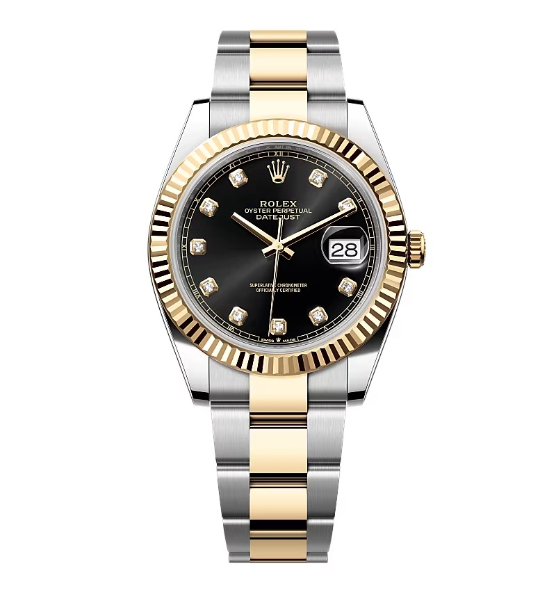 Rolex Datejust Black Diamond Dial 126333-0005 41 mm