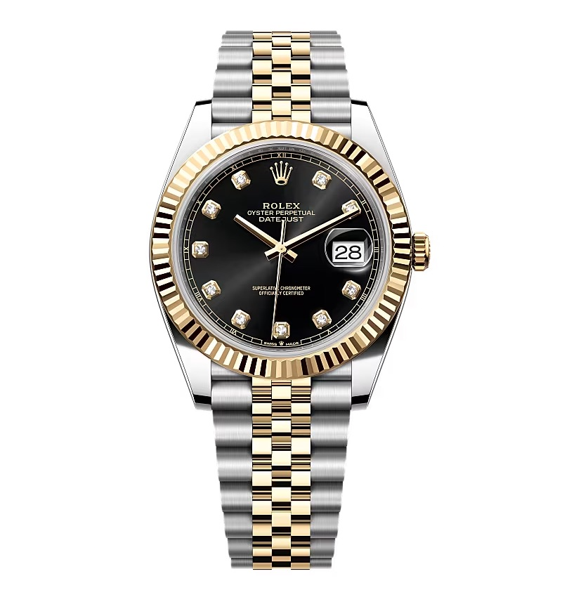Rolex Datejust Black Diamond Dial 126333-0006 41 mm