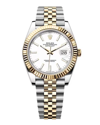 Rolex Datejust White Dial 126333-0016 41 mm