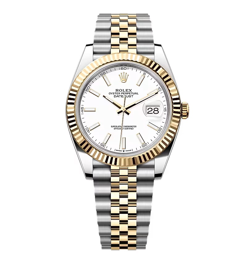 Rolex Datejust White Dial 126333-0016 41 mm