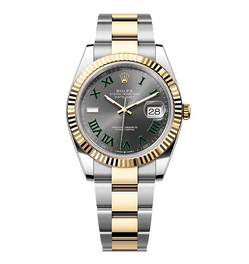 Rolex Datejust Slate Roman Dial 126333-0019 41 mm