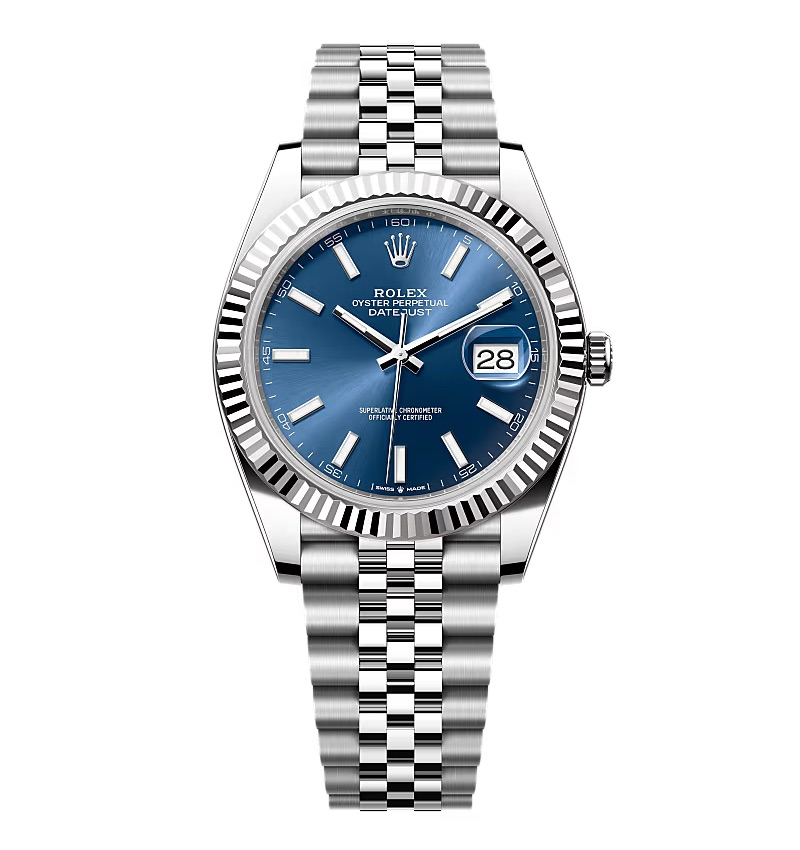 Rolex Datejust Blue Dial 126334 Jubilee 41 mm