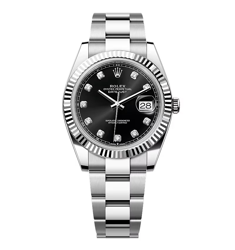 Rolex Datejust Black Diamond Dial 126334-0011 41 mm