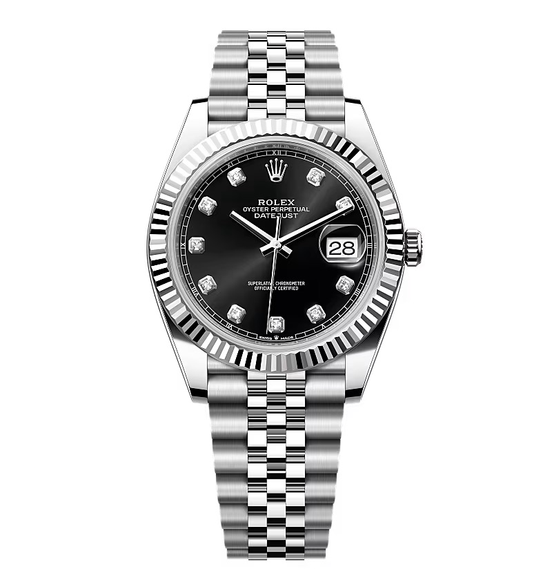 Rolex Datejust Black Diamond Dial 126334-0012 41 mm