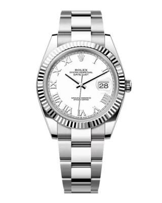 Rolex Datejust White Roman Dial 126334-0023 41 mm