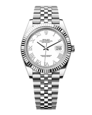 Rolex Datejust White Roman Dial 126334-0024 41 mm