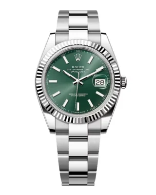 Rolex Datejust Mint Green Dial 126334-0027 41 mm