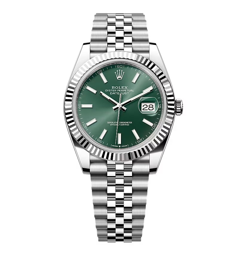 Rolex Datejust Green Dial 126334 Jubilee 41 mm