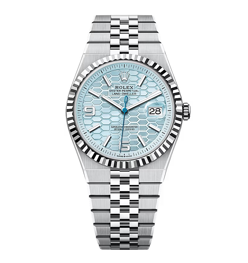 Rolex Land-Dweller 40 mm Ice Blue Dial (2025)