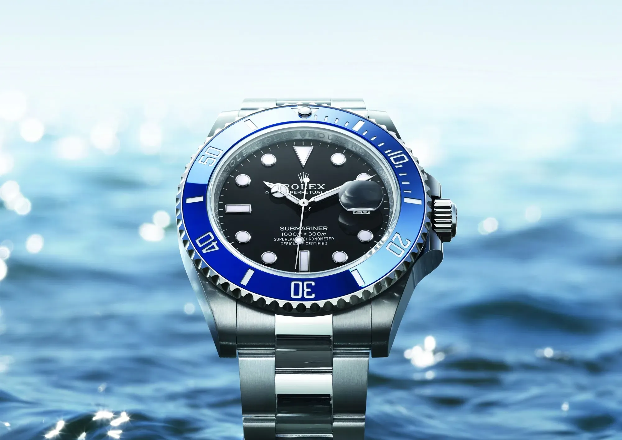 Super CLone Rolex Submariner Cookie Monster Black Dial Blue Bezel