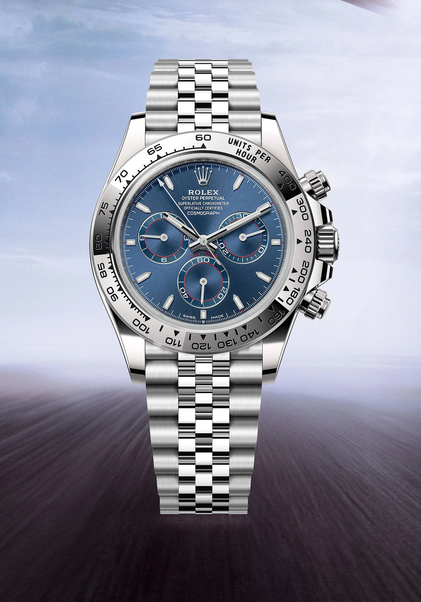 Rolex Daytona Blue Dial Steel Case Jubilee Bracelet