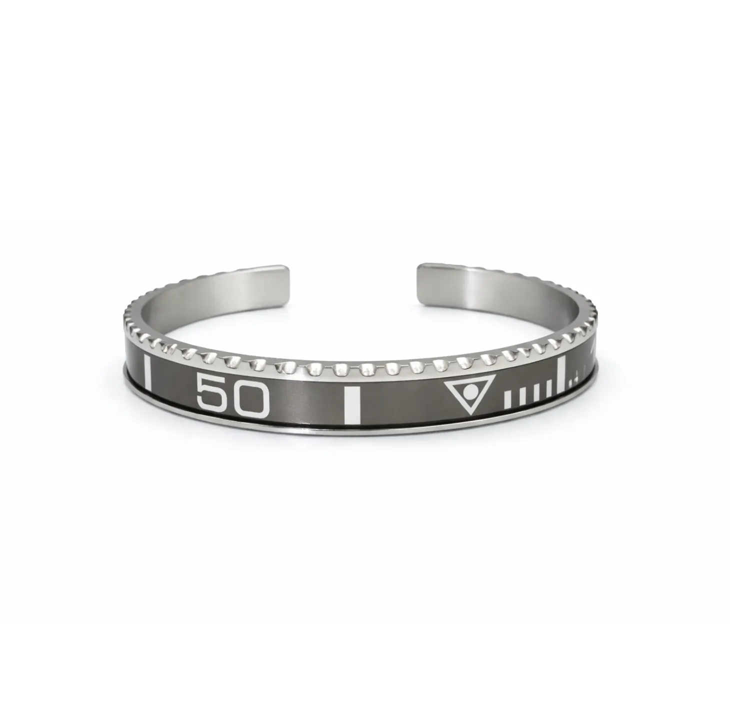 Silver Yacht-Master Rhodium Titanium Steel Bracelet