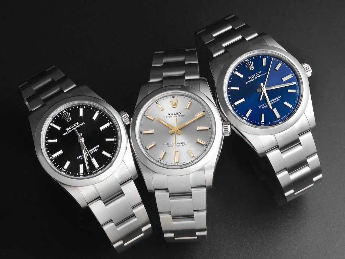 Rolex Oyster Perpetual entry-level budget-friendly watch collection