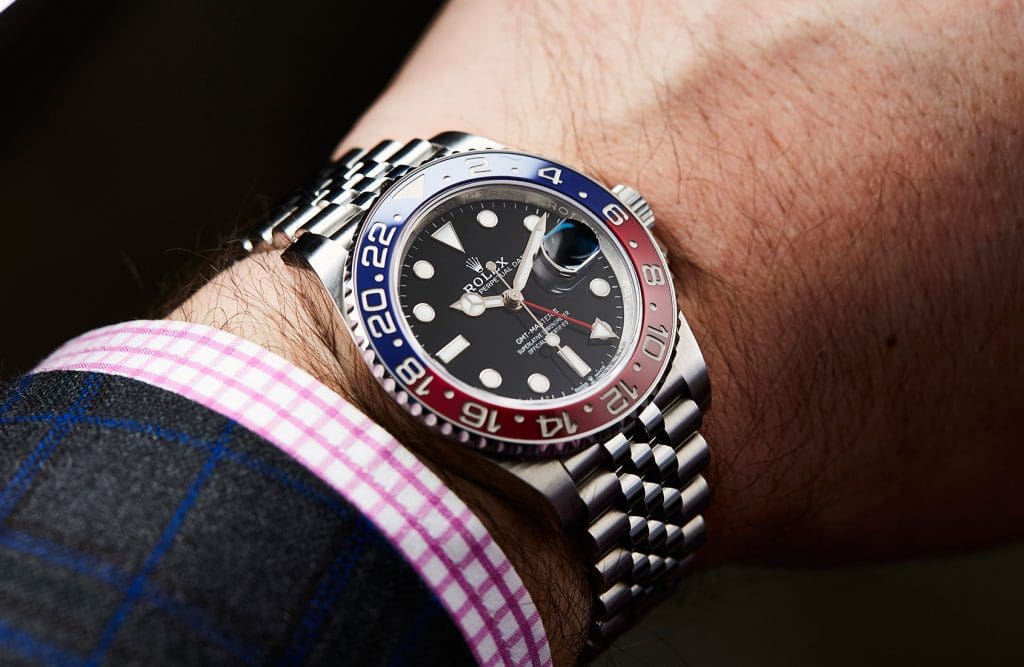 Rolex GMT-Master II Pepsi ref 126710BLRO one of the hardest watches to get on waitlist
